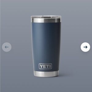 Yeti RAMBLER 20 OZ TUMBLER WITH MAGSLIDER™ LID color navy blue